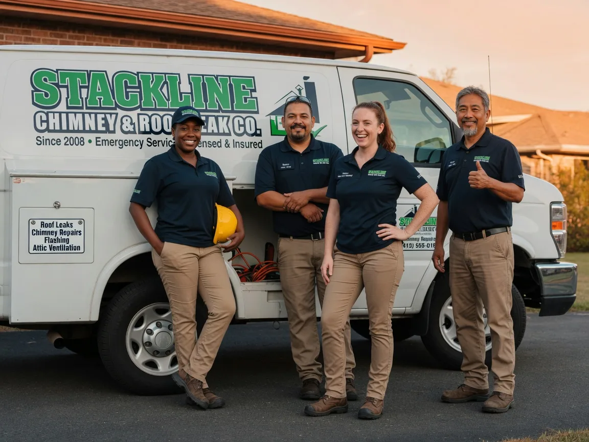 Chimney flashing repair company in East Rochester, OH
